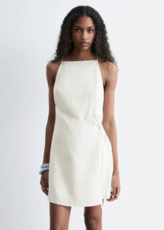Linen Mini Dress