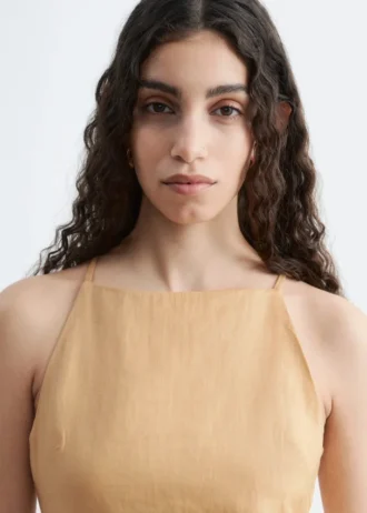 Linen Mini Dress