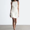 Linen Mini Dress