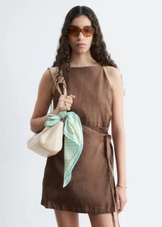 Linen Mini Dress