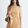 Linen Mini Dress