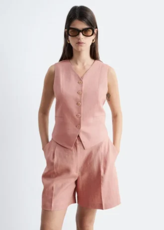 Linen Vest