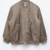 Long Bomber Jacket