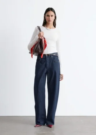 Long-Sleeve Cotton Top