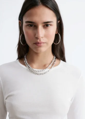 Long-Sleeve Cotton Top