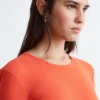 Long-Sleeve Cotton Top
