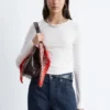 Long-Sleeve Cotton Top
