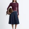 Long-Sleeve Cotton Top