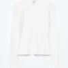 Long-Sleeve Cotton Top