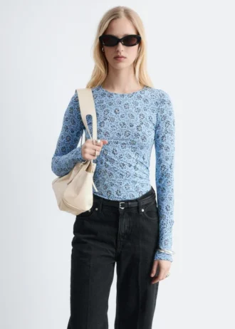 Long-Sleeve Jersey Top