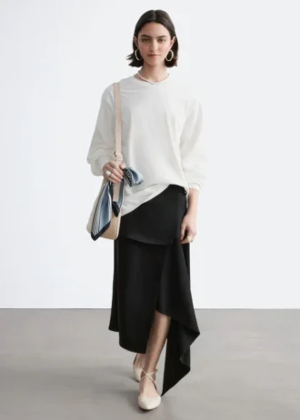 Long-Sleeve Jersey Top