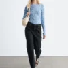 Long-Sleeve Jersey Top