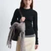 Long-Sleeve Merino Wool Top