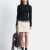 Long-Sleeve Merino Wool Top