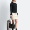 Long-Sleeve Merino Wool Top