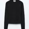 Long-Sleeve Merino Wool Top