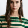 Long-Sleeve Ribbed Top
