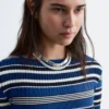 Long-Sleeve Ribbed Top