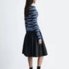 Long-Sleeve Ribbed Top