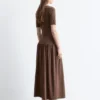 Longline Jersey Maxi Dress