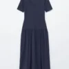 Longline Jersey Maxi Dress
