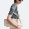 Low-profile Leather Shoulder Bag