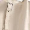 Low-profile Leather Shoulder Bag