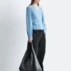 Merino Wool Wrap Cardigan