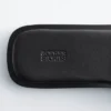 Metal-Detail Leather Slides