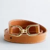 Mid-Waist Leather Belt