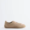 Minimal Leather Sneakers