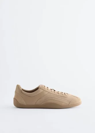 Minimal Leather Sneakers