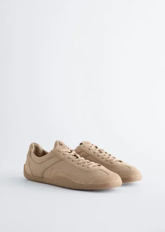Minimal Leather Sneakers