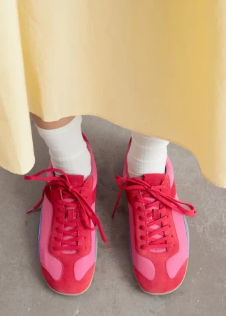 Minimal Leather Sneakers
