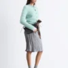 Mohair-Blend Brushed Cardigan