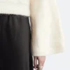 Mohair-Blend Cable-Knit Jumper