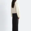 Mohair-Blend Cable-Knit Jumper