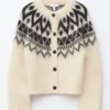 Mohair-Blend Cardigan