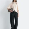 Mohair-Blend Knitted T-shirt