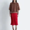 Mohair-Blend Knitted T-shirt