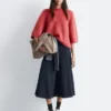 Mohair-Blend Knitted T-shirt