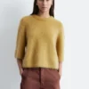 Mohair-Blend Knitted T-shirt