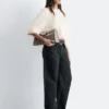 Mohair-Blend Knitted T-shirt