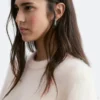 Mohair-Blend Knitted T-shirt
