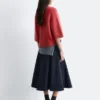 Mohair-Blend Knitted T-shirt