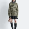 Mohair-Blend V-neck Jumper