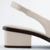 Nappa Leather Slingback Sandals