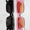 Narrow-Frame Acetate Sunglasses