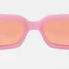 Narrow-Frame Acetate Sunglasses