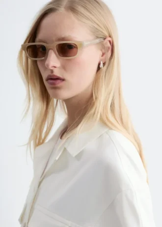 Narrow-Frame Sunglasses